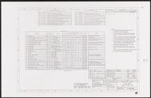 Label Plate List (1 page of listed label plates and 4 drawings)